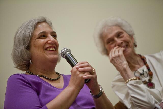 Jayne and Millie Guberman, May 6, 2010