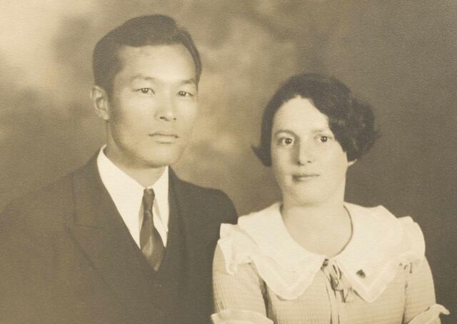 Karl Yoneda and Elaine Buchman, March 1933