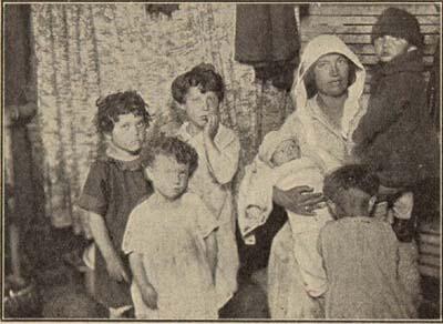 A Woman Caring for Children While Their Mothers Went On the Picket Line