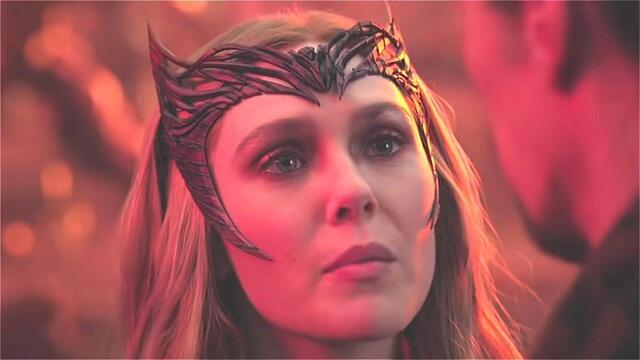 Elizabeth Olsen as Wanda Maximoff in Dr Strange 2