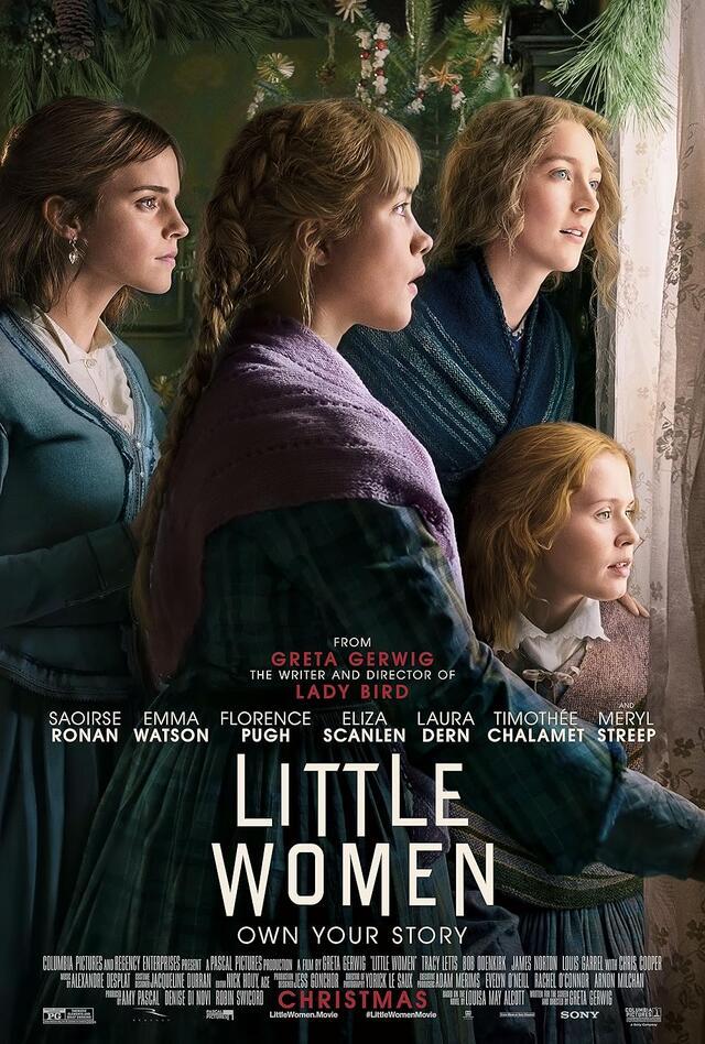 Image of four main stars of Little Women (2019)
