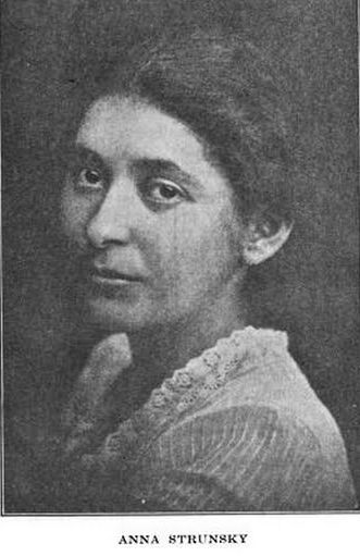 Studio portrait of Anna Strunsky Walling