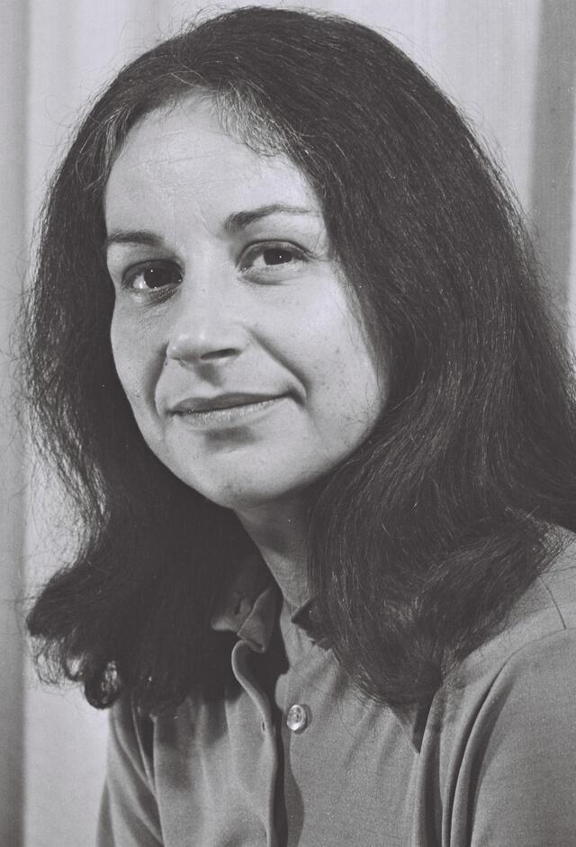 Activist Marcia Freedman, 1974. 