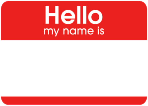 Name Tag