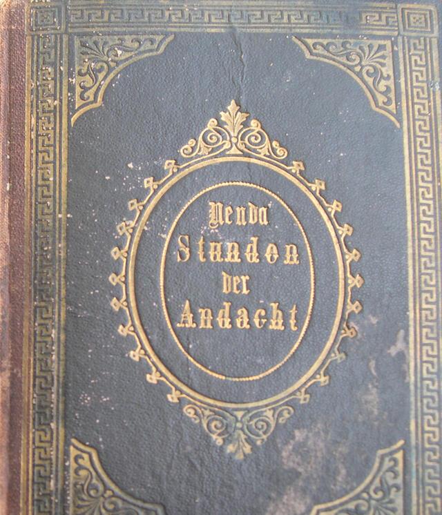 Cover of "Stunden der Andacht" ("Hours of Devotion")