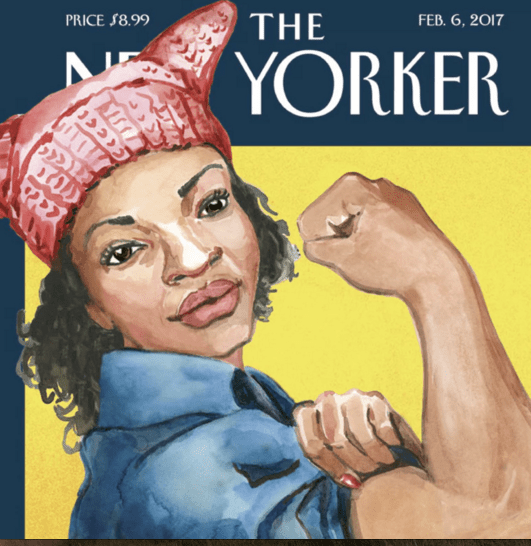 Pussy Hat New Yorker Cover 