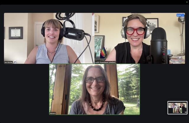 Jen Richler, Judith Rosenbaum, and Nahanni Rous Summer 2025 Episode Screenshot