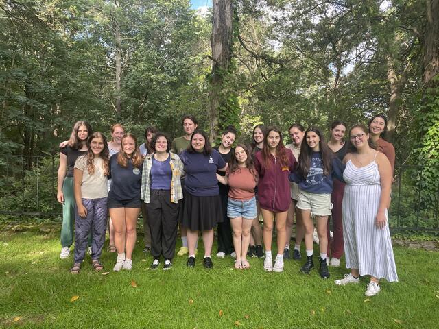 Rising Voices 2023-2024 Group Picture August Retreat