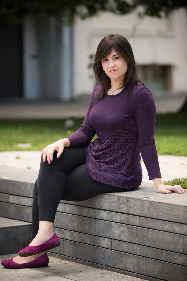 Trans activist Eliana Rubashkyn, 2014. Photograph by Greg Bowker/NZ Herald.