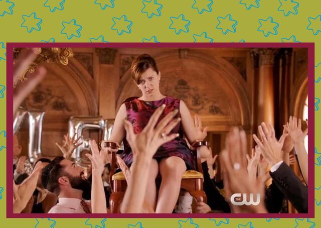 Collage with TV Still from "Crazy Ex-Girlfriend" 