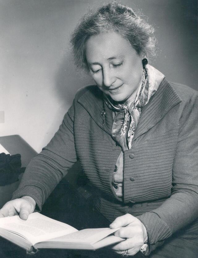 Afrikaans literary advocate Sarah Goldblatt, 1951.