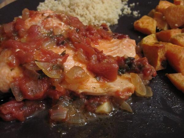 Sephardic Fish with Tomato Sauce