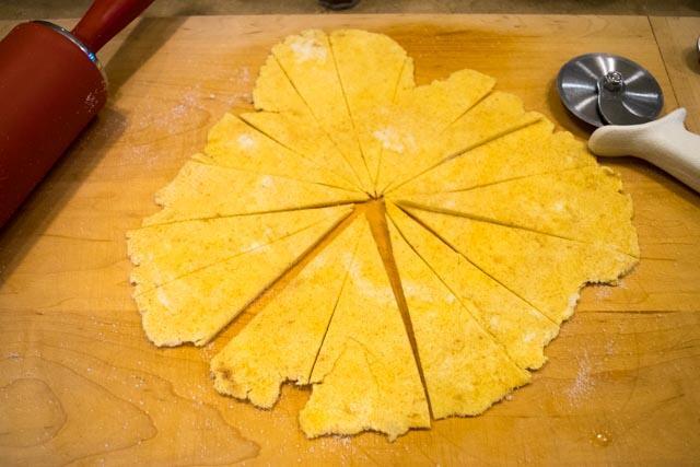 Sliced Circle of Dough, 2016