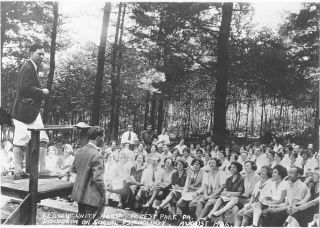 International Ladies' Garment Workers' Union Social Psychology Lecture, 1926