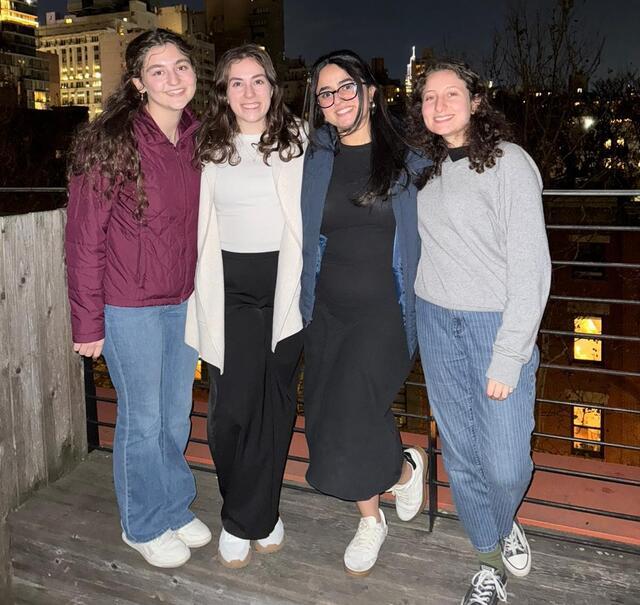 Stella Moussa Salmon and Sephardi House Fellows - cropped