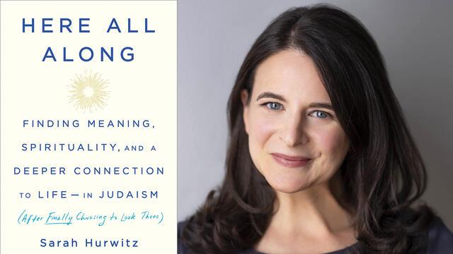 Sarah Hurwitz and Book Cover